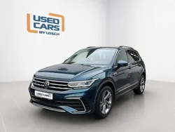 Bleu Utilisé 2022 VW Tiguan R-line Plus SUV | 34 490 € (Prix juste)