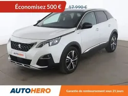 Blanc Utilisé 2018 Peugeot 3008 GT-line SUV | 17 490 € (Prix juste)