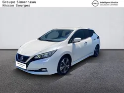 Blanc Utilisé 2021 Nissan Leaf Citadine | 17 490 € (Prix assez cher)