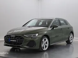 Vert Utilisé 2024 Audi A3 Sportback S-Line Berline | 39 999 € (Prix assez cher)