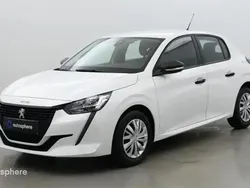 Blanc banquise (o) Utilisé 2021 Peugeot 208 Business-Line Citadine | 11 499 € (Bon prix)