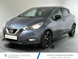 Gris Utilisé 2020 Nissan Micra Citadine | 13 490 € (Prix juste)