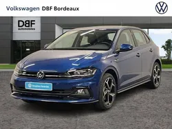 Bleu Utilisé 2021 VW Polo R-line Berline | 19 499 € (Prix juste)