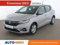 Gris Utilisé 2021 Dacia Sandero Comfort Citadine | 10 390 € (Prix juste)