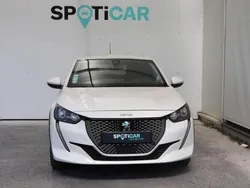 Blanc Utilisé 2021 Peugeot e-208 Style Citadine | 15 800 € (Prix juste)