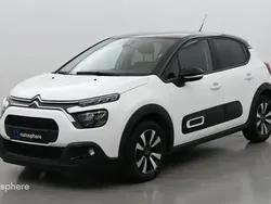 Blanc banquise (o) Utilisé 2023 Citroën C3 PureTech Citadine | 12 499 € (Bon prix)