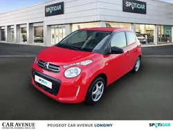 Rouge scarlet (o) Utilisé 2020 Citroën C1 Feel Citadine | 9 390 € (Prix juste)