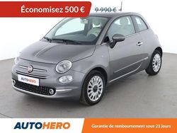 Gris Utilisé 2017 Fiat 500 Lounge Citadine | 9 490 € (Super prix)