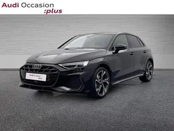 Noir mythic métallisé Utilisé 2025 Audi A3 S-Line | 37 985 € (Prix assez cher)