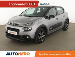 Gris Utilisé 2018 Citroën C3 PureTech Citadine | 7 890 € (Prix juste)