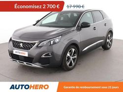 Gris Utilisé 2017 Peugeot 3008 GT-line SUV | 15 290 € (Bon prix)