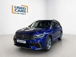 Bleu Utilisé 2021 VW Tiguan R-line SUV | 39 990 € (Bon prix)