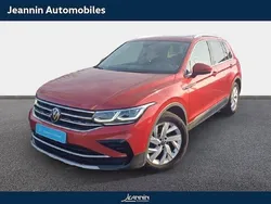 Rouge Utilisé 2021 VW Tiguan SUV | 26 990 € (Prix juste)
