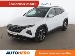 Blanc Utilisé 2020 Hyundai Tucson SUV | 23 290 € (Prix juste)