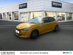 Jaune Utilisé 2021 Peugeot 208 Style Citadine | 11 596 € (Bon prix)