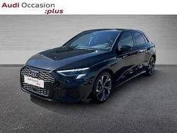 Noir mythe métallisé Utilisé 2022 Audi A3 S-Line | 28 490 € (Prix assez cher)