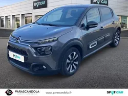 Noir Utilisé 2023 Citroën C3 PureTech Citadine | 16 990 € (Prix assez cher)