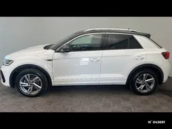 Blanc Utilisé 2024 VW T-Roc R-line SUV | 33 490 € (Prix juste)