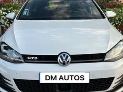 Blanc Utilisé 2013 VW Golf VII GTD Berline | 11 990 € (Prix assez cher)