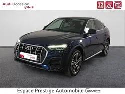 Bleu navarre métallisé Utilisé 2021 Audi Q5 Sportback Ambition SUV | 39 890 € (Super prix)