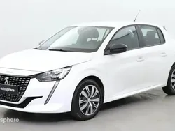 Blanc banquise (o) Utilisé 2023 Peugeot 208 Allure Citadine | 13 999 € (Bon prix)