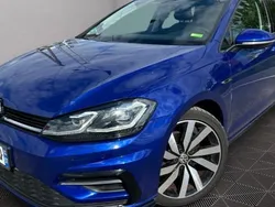 Bleu Utilisé 2017 VW Golf VII R-line BlueMotion Berline | 20 999 €