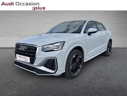 Blanc glacier métallisé Utilisé 2021 Audi Q2 S-Line SUV | 28 490 € (Prix juste)