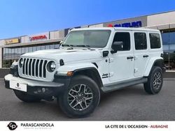 Blanc Occasion 2021 Jeep Wrangler Unlimited 80th Anniversary SUV | 59 990 € (Prix assez cher)