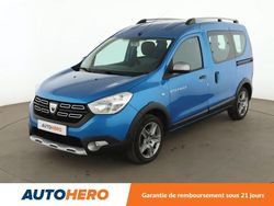 Bleu Occasion 2017 Dacia Dokker Stepway Monospace | 12 190 € (Prix juste)