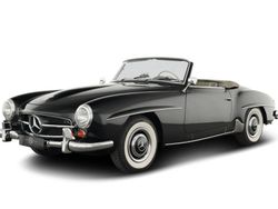 Noir Occasion 1962 Mercedes 190 Berline | 198 000 €