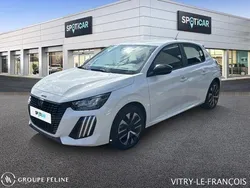 Blanc Nouvelle 2025 Peugeot 208 Style Citadine | 21 222 € (Prix juste)