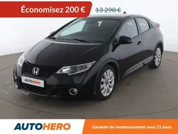 Noir Utilisé 2015 Honda Civic Executive Berline | 13 090 €