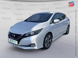 Blanc Utilisé 2018 Nissan Leaf N-Connecta Citadine | 11 999 € (Prix juste)