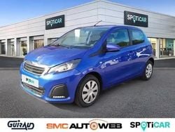 Bleu Utilisé 2021 Peugeot 108 Active Citadine | 9 670 € (Prix juste)