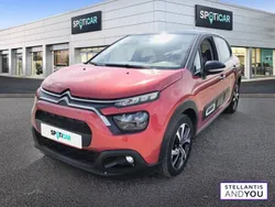 Rouge Utilisé 2021 Citroën C3 PureTech Citadine | 13 890 € (Prix juste)
