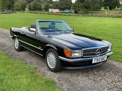 Noir Utilisé 1988 Mercedes SL300 Cabriolet | 46 844 €