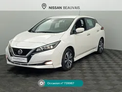 Blanc Utilisé 2022 Nissan Leaf Acenta Citadine | 16 990 € (Prix assez cher)