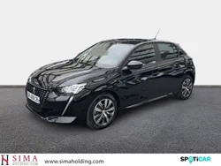 Noir Utilisé 2023 Peugeot 208 Active Citadine | 15 490 € (Prix juste)