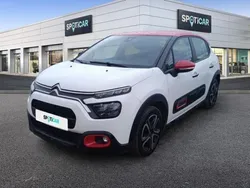 Blanc banquise (o) rouge aden Utilisé 2022 Citroën C3 PureTech Citadine | 11 489 € (Prix juste)
