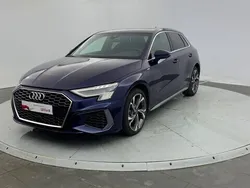 Bleu navarre métallisé Utilisé 2022 Audi A3 S-Line | 30 999 € (Prix assez cher)