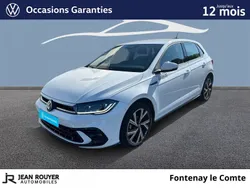 Blanc Utilisé 2022 VW Polo R-line Berline | 19 990 € (Prix juste)