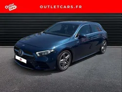 Bleu denim métallisé Utilisé 2019 Mercedes A200 AMG line Berline | 26 190 € (Bon prix)
