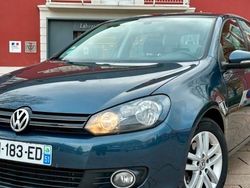 Bleu Utilisé 2011 VW Golf VI Trendline Berline | 6 990 € (Prix assez cher)