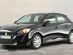 Noir Utilisé 2021 Peugeot 208 Business-Line Citadine | 12 990 € (Prix juste)