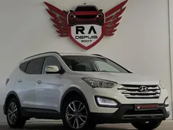 Blanc Utilisé 2016 Hyundai Santa Fe SUV | 13 999 € (Prix cher)
