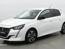Blanc banquise (o) Utilisé 2023 Peugeot 208 Style Citadine | 13 499 € (Bon prix)