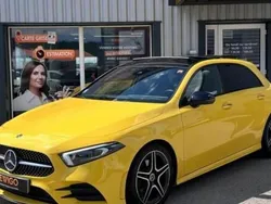 Jaune Utilisé 2019 Mercedes A200 AMG line Berline | 21 990 € (Bon prix)