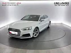 Blanc glacier métallisé Utilisé 2019 Audi A5 Sportback S-Line | 28 990 €