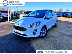 Blanc Utilisé 2021 Ford Fiesta Titanium Citadine | 12 490 € (Bon prix)