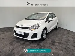 Blanc Utilisé 2015 Kia Rio Active Citadine | 8 490 € (Prix juste)